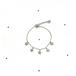 Bracciale stelline bombate