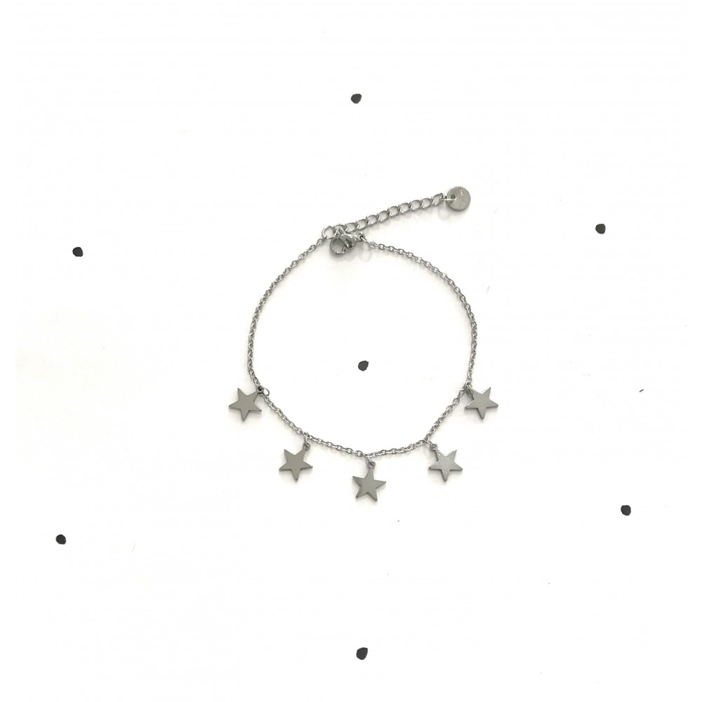 Bracciale stelline bombate